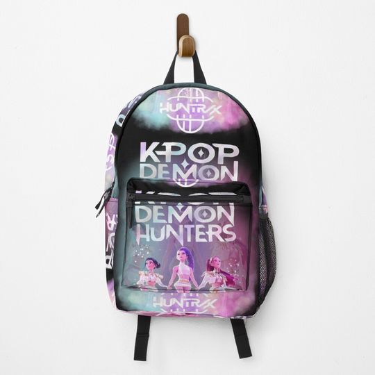 Discover HUNTRX Kpop Demon Hunter Backpack, Back to School Fan Gift