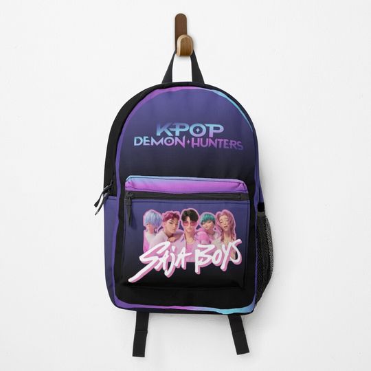 Saja Boys Backpack design with logo Backpack, Back to School Fan Gift