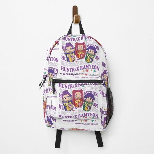 Huntrix Ramyeon Kpop Demon Hunters, KPDH Tshirt, Huntrix  Mira, Rumi, Zoey, Huntrix fan Backpack
