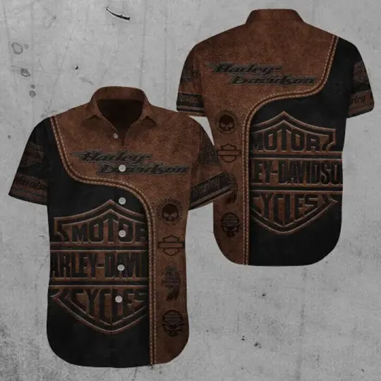 Personalized Haarleyy Davidson 3D Hawaiian Shirt
