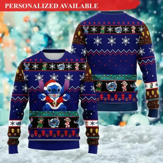 Discover Disney Christmas Ugly Sweater Ugly Christmas Sweater