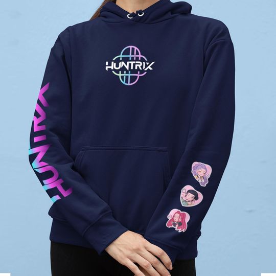 HUNTRIX Unisex Hoodie K-Pop Demon Hunter Fans, Cozy & Stylish Gift, Huntrix Girls Inspired