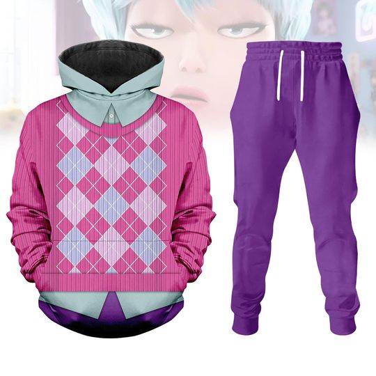 Kpop Demon Hunters Saja Hoodie Jogger, Saja Boys Hoodie ,Saja Boys Halloween Cosplay, Saja Costume Halloween Gift Kpop Lovers Outfit