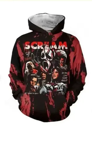 Halloween Ghostface 3D Hoodie