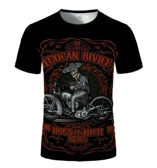 Discover Motorcycle Motor Motorcycle Motorcycle 3D Streetwear T-Shirt Shirt