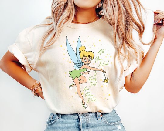 Disney Tinkerbell Shirt, Disney Princess Tinkerbell T-Shirt, Disney Tinkerbell Shirt, Disney Matching Tee, Magic Kingdom Shirt, Disney Gift