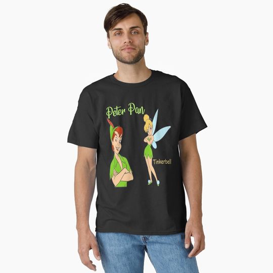 Discover peter pan tinkerbell costume party decorations costume adult Classic T-Shirt