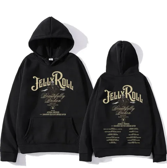 Jelly Roll The Beautifully Broken Tour 2025 Hoodie
