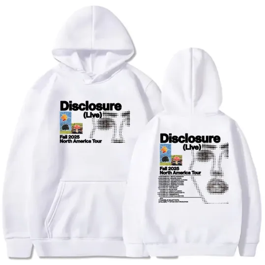 Disclosure Fall 2025 North American Tour Hoodie