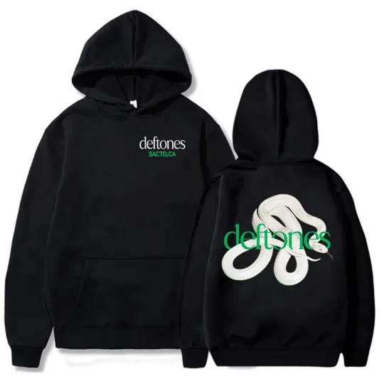 Deftone Private Music Hoodies 2025 Album Graphic Printing Hoodie