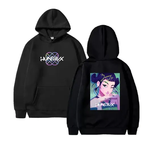 Discover KPop Demon Hunters Zoey Hoodie Double-Sided