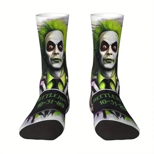 Discover Comedy Horror Police Line up with Bio-Exorcist  Socks Unisex, one size, quality made and rare  FREE SHIPPING