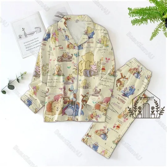 Discover Halloween Winnie The Pooh Pajamas Set, Pooh And Friends Pajamas, Winnie The