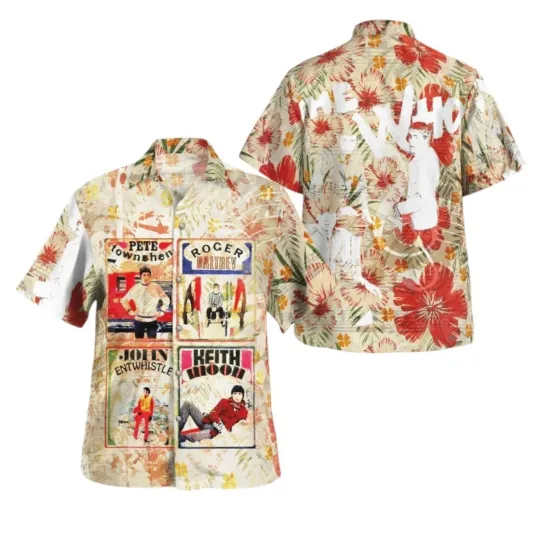 The Who Rock Band Hawaiian Shirt