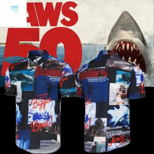 Discover Jaws Beach Is Closed Hawaiian Shirt