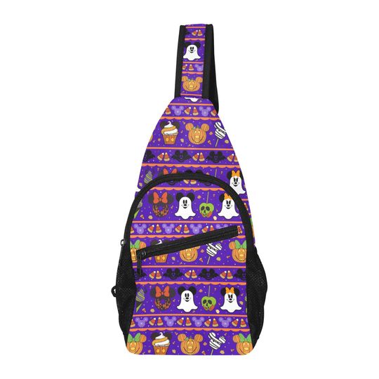 Disney Halloween - Disney Trip Bag - Disney Bounding - Sling Pack - Crossbody Bag - Disney Chest Bag