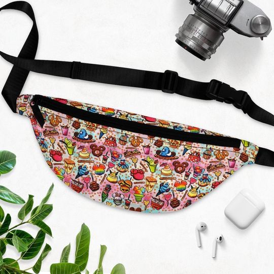 Discover Rainbow Disney Snacks Doodles - Fanny Pack