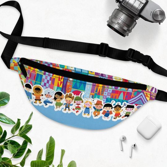 It's a Small World  Fanny Pack- Disneyland - Disney World- Disney Bounding - Fanny Pack