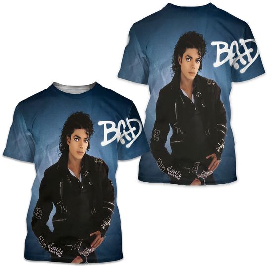 Michael Jackson 3D Print T Shirt Men Women Children Fashion Hip Hop T-shirt