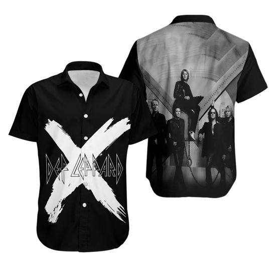 Def Leppard X Album Hawaiian Shirt