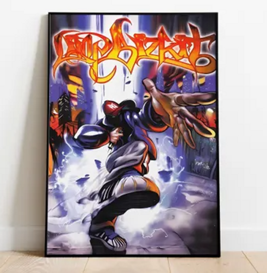 Limp Bizkit Poster  Music Album Cover Wall Art Print