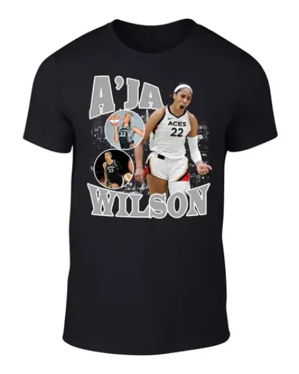 Discover A'Ja Wilson Bootleg Style T-shirt