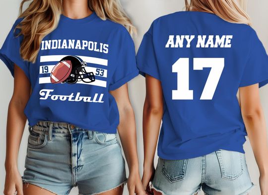 Discover Indianapolis Football Team Colt Shirt, Custom Football Fan T-Shirt