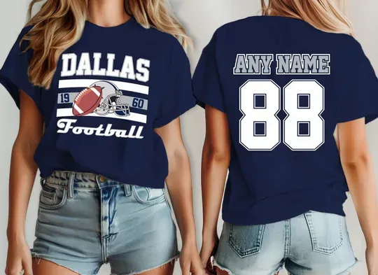 Discover Dallas Football Team Cowboys Shirt, Custom Football Fan T-Shirt