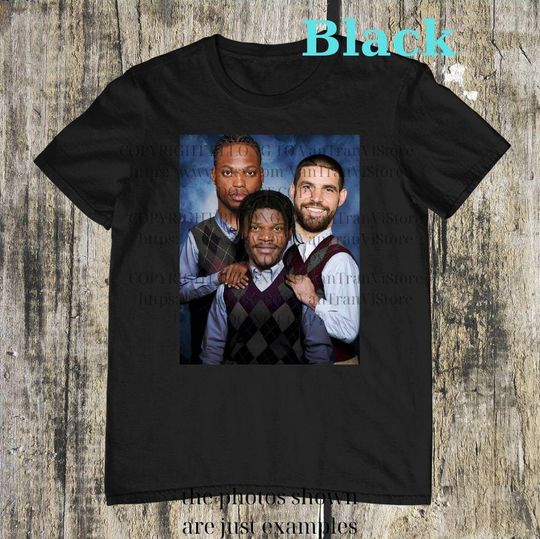 Lamar Jackson Mark Andrews Derrick Henry Baltimore Football T-Shirt, Step Brothers Football Shirt, Baltimore Football Shirt, Funny Shirt