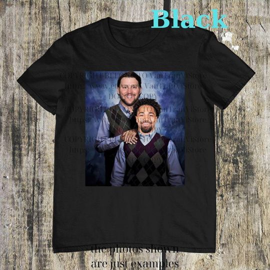 Josh Allen Khalil Shakir Step Brothers Buffalo Football T-Shirt, Step Brothers Football Shirt, Buffalo Football Shirt, Football Funny Shirt
