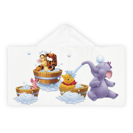 Discover Whimsical Animal Hooded Towel for Kids, Animal Bathrobe, Fun Beach Cover-up, Cute Bath Towel, Toddler Shower Gift