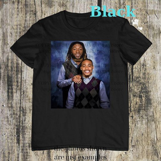 Discover Justin Jefferson Aaron Jones Step Brothers Minnesota Football T-Shirt, Step Brothers Football Shirt, Minnesota Football Gift