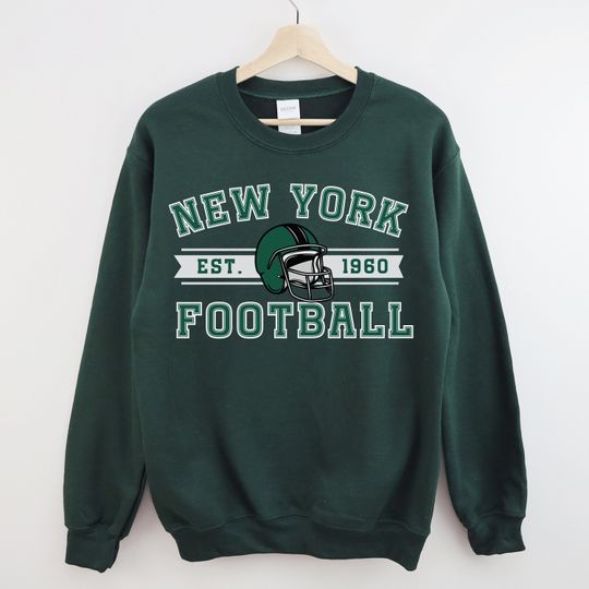 Jets Sweatshirt, New York Football Crewneck