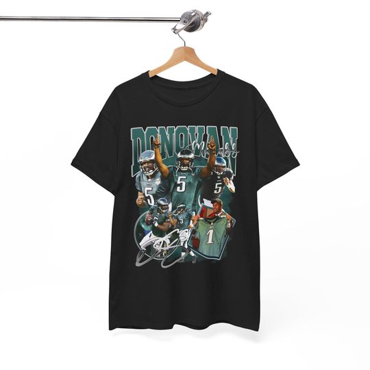 Discover Donovan McNabb V1 Philadelphia Eagles T-Shirt Desean Jackson Jalen Hurts AJ Brown Lesean McCoy Vintage Shirt
