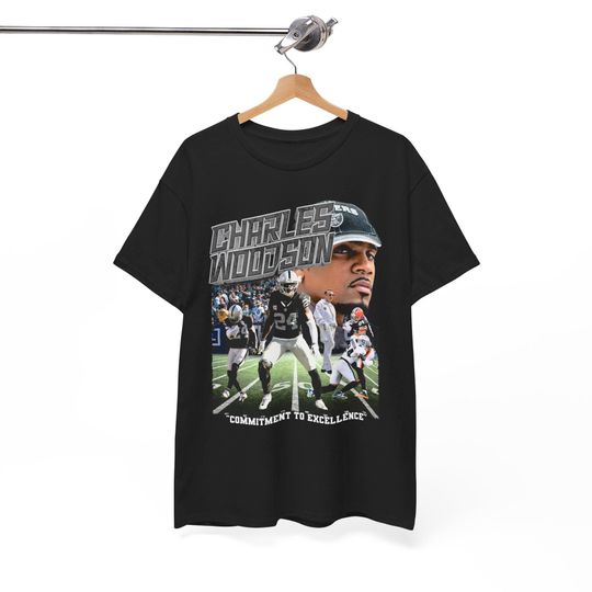 Charles Woodson v6 Oakland Los Angeles Las Vegas Maxx Crosby Davante Adams Howie Long Jack Jones Bo Jackson Coach Madden Vintage Shirt