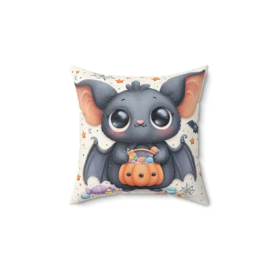 Discover Halloween Whimsical Bat Throw Pillow & Cover