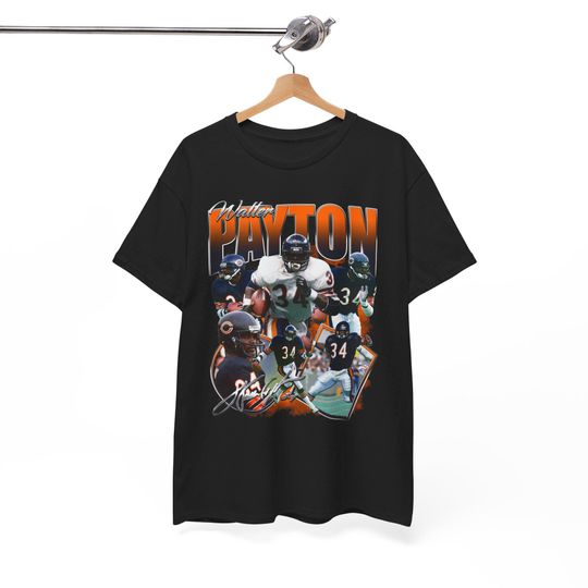 Walter Payton v1 Chicago Devin Hester Brian Urlacher Dick Butkus Mike Dikta Charles Tillman Caleb Williams Bootleg Dreamathon Vintage Shirt