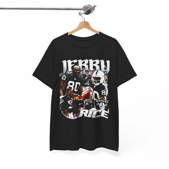 Jerry Rice V1 Oakland Raiders T-Shirt with Maxx Crosby, Davante Adams, Howie Long, Jack Jones, Bo Jackson, Pierce, Charles Woodson
