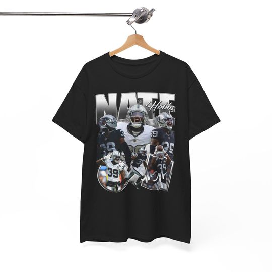 Nate Hobbs Oakland Los Angeles Las Vegas Brock Bowers Charles Woodson Howie Long Jack Jones Bo Jackson Coach Madden Vintage T-Shirt