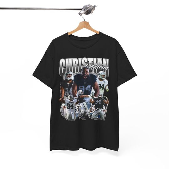 Discover Christian Wilkins Brock Bowers Charles Woodson Jack Jones Madden Football T-Shirt