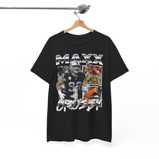 Maxx Crosby Oakland Los Angeles Las Vegas Davante Adams Charles Woodson Howie Long Jack Jones Bo Jackson Coach AP Madden Vintage T-Shirt