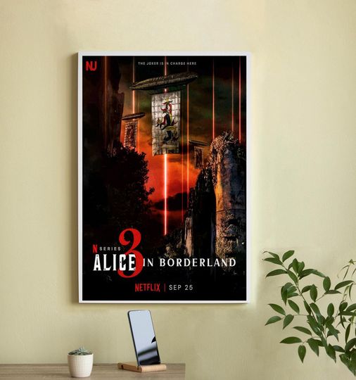 Discover Alice in Borderland Wall Poster - Collectible Movie Artwork for Fans