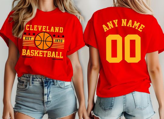 Discover Cleveland Basketball Team Cavalier Shirt, Custom Basketball Fan T-Shirt