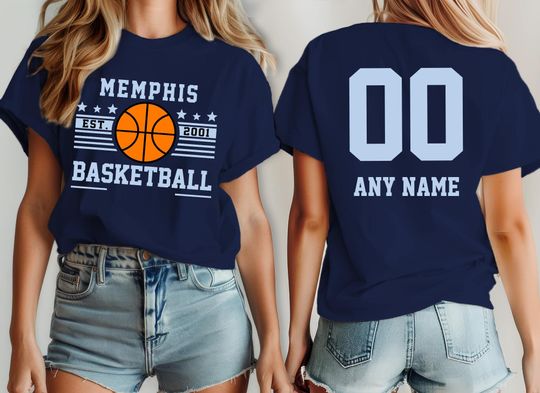 Discover Memphis Basketball Team Grizzlie Shirt, Custom Basketball Fan T-Shirt
