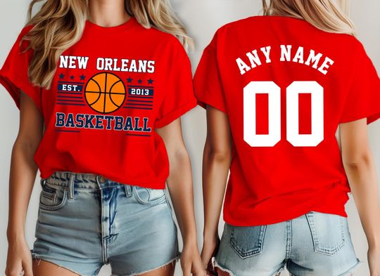 Discover New Orleans Basketball Team Pelican Shirt, Custom Basketball Fan T-Shirt