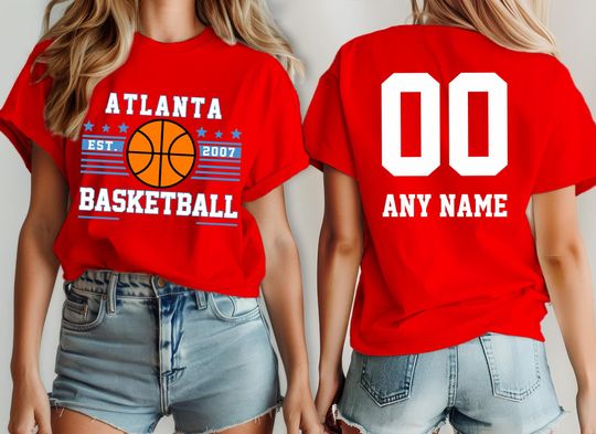 Discover Atlanta Basketball Team Dream Shirt, Custom Basketball Fan T-Shirt