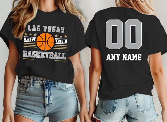 Discover Las Vegas Basketball Team Ace Shirt, Custom Basketball Fan T-Shirt