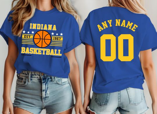Discover Indiana Basketball Team Pacer Shirt, Custom Basketball Fan T-Shirt