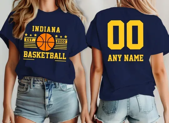 Discover Indiana Basketball Team Feve Shirt, Custom Basketball Fan T-Shirt