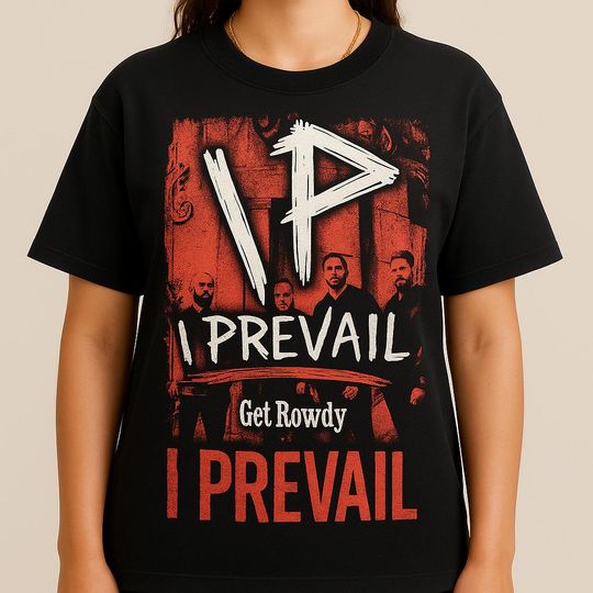 I Prevail Band T-Shirt: Get Rowdy Graphic Tee - Metalcore Concert Merch